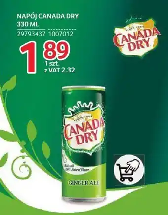 Selgros NAPÓJ CANADA DRY 330 ML oferta