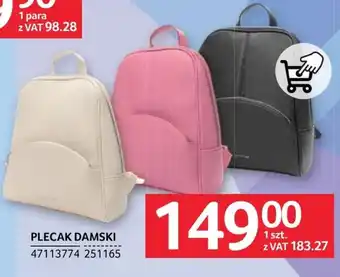 Selgros Plecak oferta