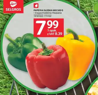 Selgros Papryka Selgros oferta