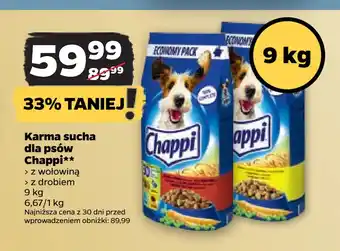 Netto Karma sucha dla psów Chappi oferta