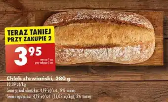 Biedronka Chleb słowiański 380 g oferta