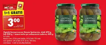 Biedronka Ogórki konserwowe Nasza Spiżarnia 870 - 900 g oferta