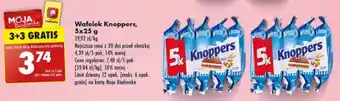 Biedronka Wafelek Knoppers 5x25 g oferta