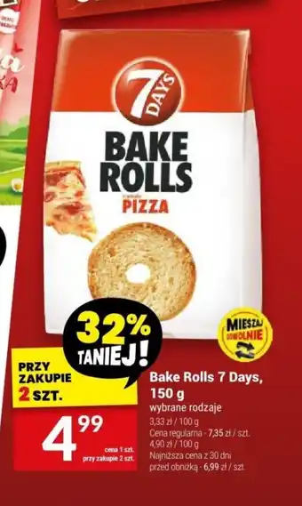 Twój Market Bake Rolls 7 Days, 150 g oferta