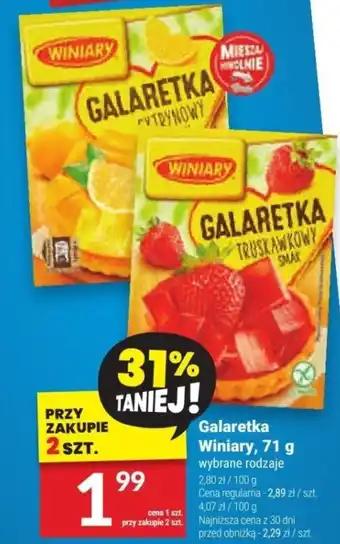 Twój Market Galaretka Winiary, 71 g oferta