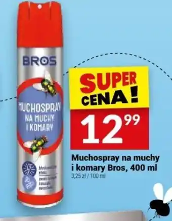 Twój Market Muchospray na muchy i komary Bros, 400 ml oferta