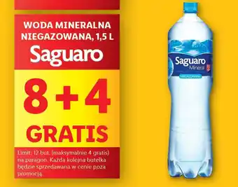 Lidl WODA MINERALNA NIEGAZOWANA, 1,5 L Saguaro oferta