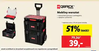 Lidl QBRICK® SYSTEM Mobilny warsztat oferta