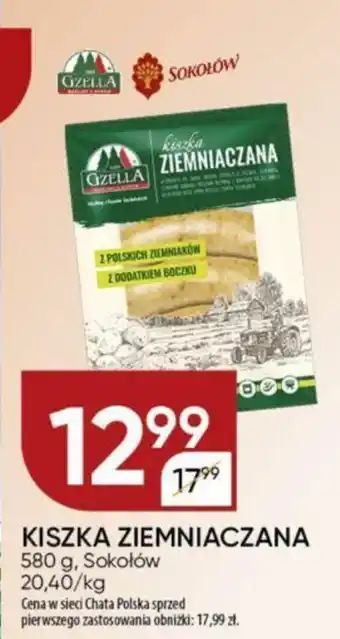 Chata Polska KISZKA ZIEMNIACZANA 580 g, Sokołów oferta