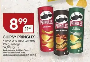 Chata Polska CHIPSY PRINGLES 165 g, Kellogs oferta