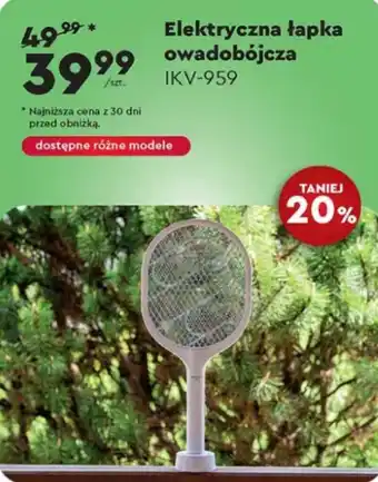 Biedronka Elektryczna łapka owadobójcza IKV-959 oferta