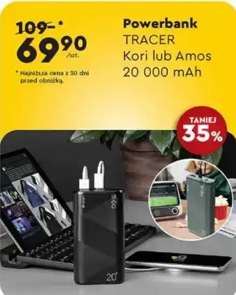 Biedronka Powerbank TRACER oferta