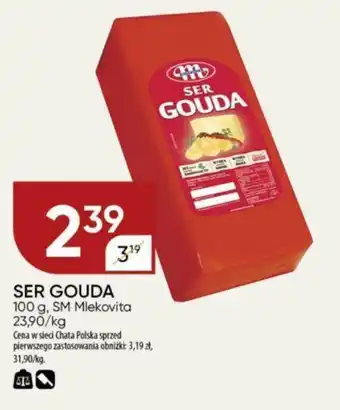 Chata Polska SER GOUDA 100 g, SM Mlekovita oferta