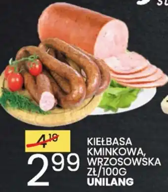 Wafelek KIEŁBASA KMINKOWA, WRZOSOWSKA 100G UNILANG oferta