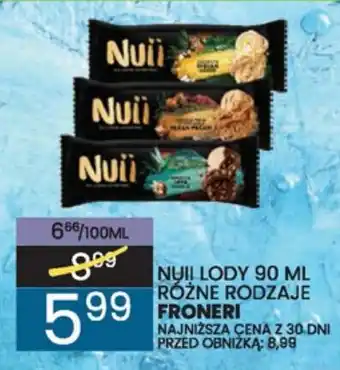 Wafelek NUI LODY 90 ML FRONERI oferta