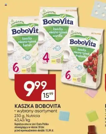 Chata Polska KASZKA BOBOVITA 230 g, Nutricia oferta