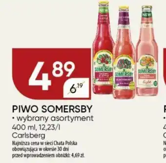 Chata Polska PIWO SOMERSBY 400 ml, Carlsberg oferta