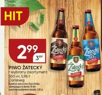 Chata Polska PIWO ŽATECKÝ 500 ml Carlsberg oferta