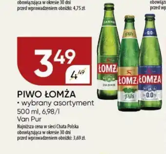 Chata Polska PIWO ŁOMŻA 500 ml Van Pur oferta