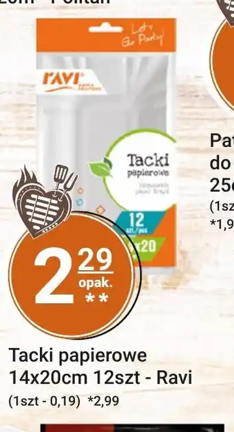 Hitpol Tacki papierowe 14x20cm 12szt - Ravi oferta