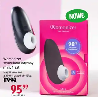 Rossmann Womanizer, stymulator intymny mini, 1 szt. oferta