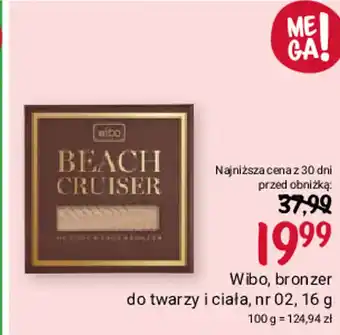 Rossmann Wibo bronzer do twarzy i ciała nr 02 16 g oferta