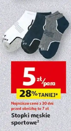 Auchan Stopki męskie To ta! oferta