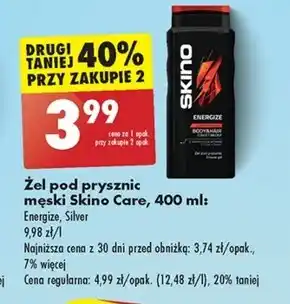 Biedronka Żel pod prysznic Skino oferta