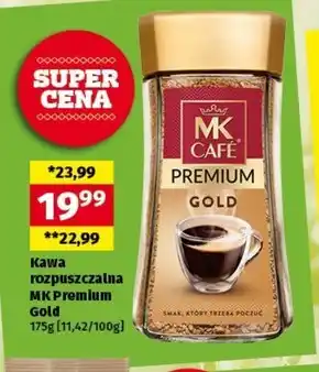 Społem MK Café Premium Gold Kawa rozpuszczalna 175 g oferta