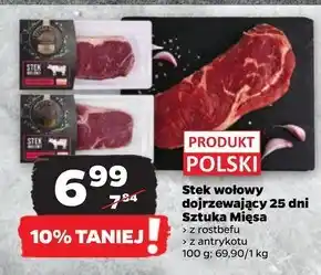 Netto Stek wołowy Sztuka Mięsa oferta