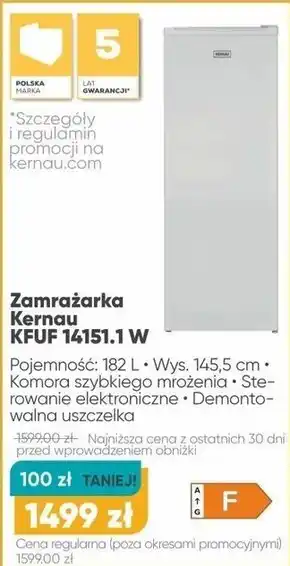 Max Elektro Zamrażarka Kernau oferta