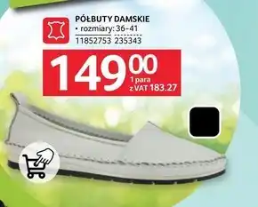 Selgros Półbuty damskie oferta