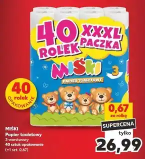 Kaufland Papier toaletowy Miśki oferta