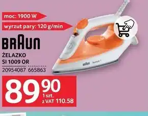 Selgros Żelazko Braun oferta