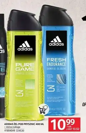 Selgros Adidas Pure Game Żel do mycia 3w1 400 ml oferta