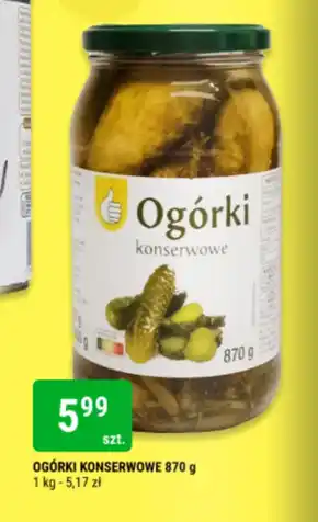 bi1 Ogórki konserwowe oferta