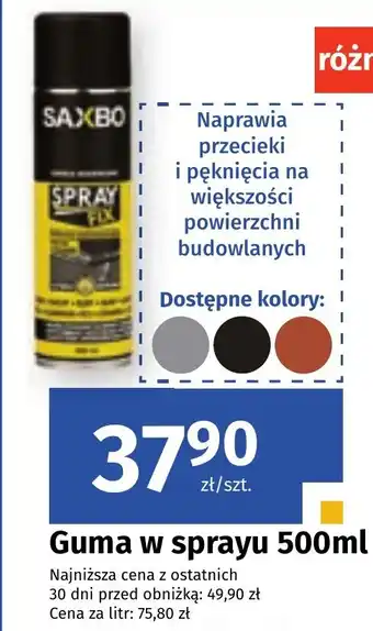 Guma w sprayu 500ml