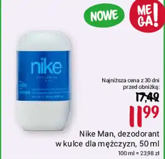 Rossmann Nike Man dezodorant w kulce dla mężczyzn 50 ml oferta