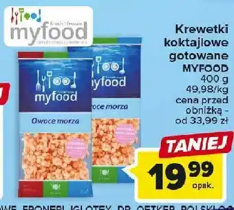 Biedronka Krewetki gotowane 1 SZT 400 G oferta