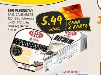 Słoneczko SER PLEŚNIOWY 120-125 g Mlekovita oferta