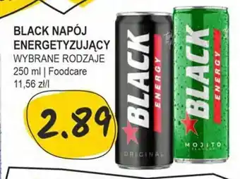 Słoneczko BLACK NAPÓJ ENERGETYZUJĄCY 250 ml Foodcare oferta