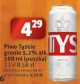 Sedal Piwo Tyskie gronie 5,2% alk. 500 ml oferta