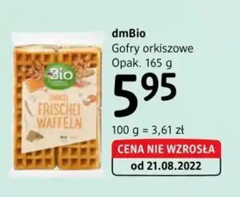 dmBio Gofry orkiszowe 165 g