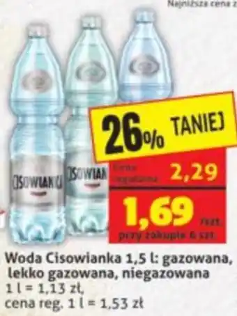 Sedal Woda Cisowianka 1,5 l oferta