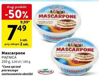 Intermarche Mascarpone PIĄTNICA 250g oferta