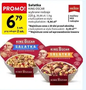 Intermarche Sałatka KING OSCAR 220g oferta