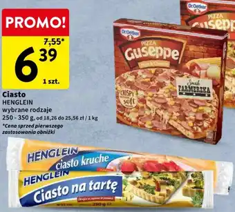 Intermarche Ciasto HENGLEIN 250-350g oferta