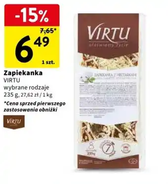 Intermarche Zapiekanka VIRTU 235g oferta