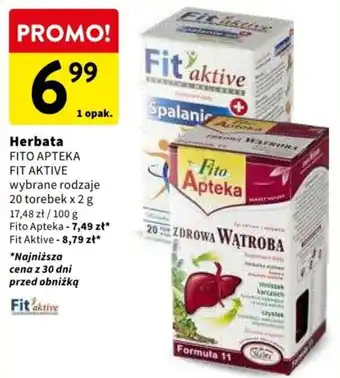 Intermarche Herbata FITO APTEKA FIT AKTIVE 20tb x 2g oferta