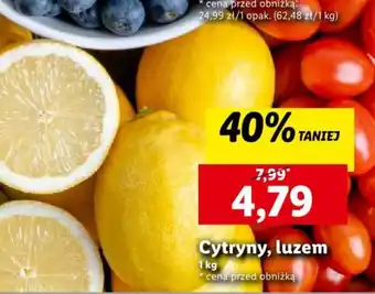 Lidl Cytryny 1kg oferta